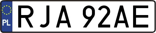 RJA92AE