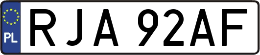 RJA92AF