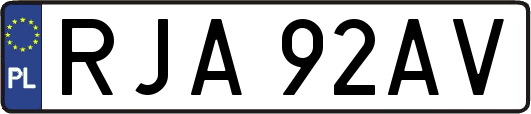 RJA92AV