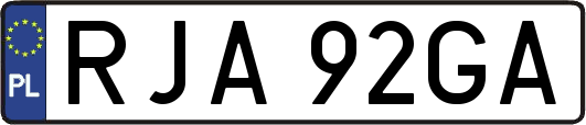 RJA92GA