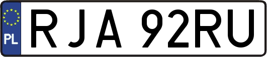 RJA92RU