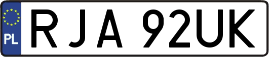 RJA92UK