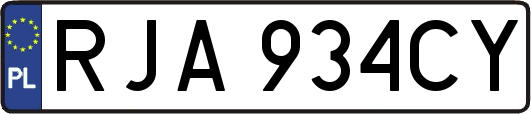 RJA934CY