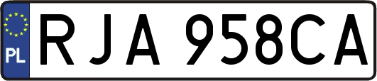 RJA958CA