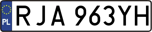 RJA963YH