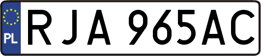 RJA965AC