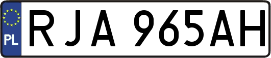 RJA965AH