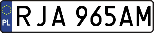 RJA965AM