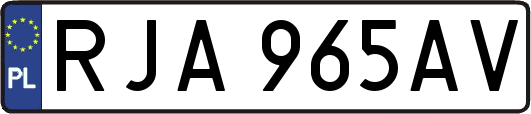RJA965AV