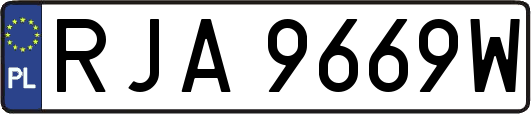 RJA9669W