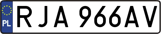 RJA966AV