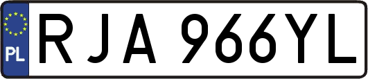 RJA966YL