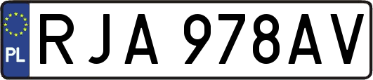 RJA978AV