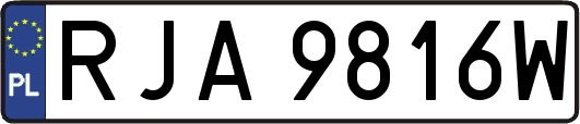 RJA9816W