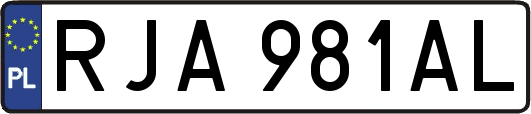RJA981AL