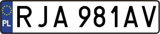 RJA981AV