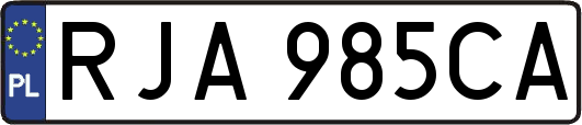 RJA985CA