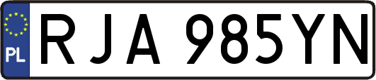 RJA985YN
