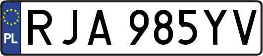 RJA985YV