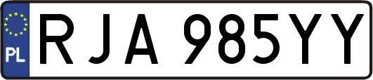 RJA985YY