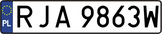 RJA9863W