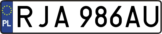 RJA986AU