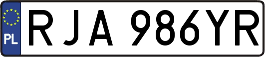 RJA986YR