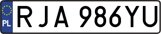 RJA986YU