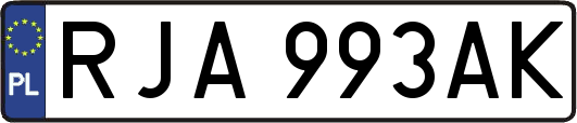 RJA993AK