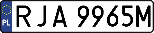 RJA9965M