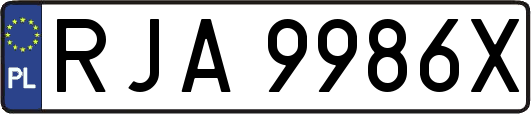 RJA9986X