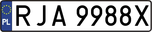 RJA9988X