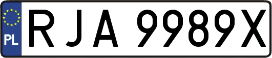 RJA9989X