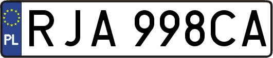 RJA998CA
