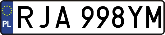 RJA998YM