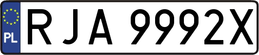 RJA9992X