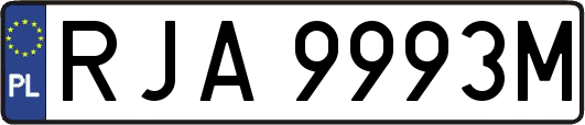 RJA9993M