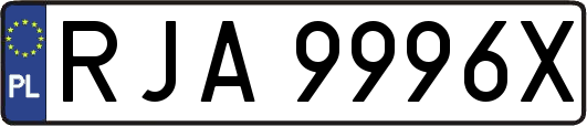 RJA9996X