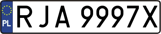 RJA9997X