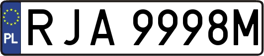 RJA9998M