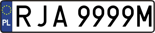 RJA9999M