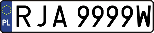 RJA9999W