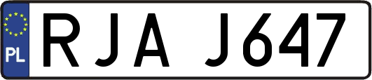 RJAJ647