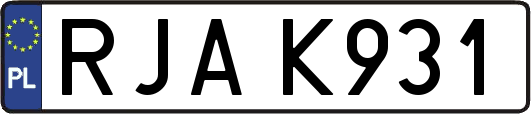 RJAK931