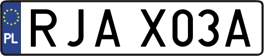 RJAX03A