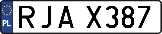 RJAX387