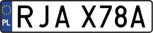 RJAX78A