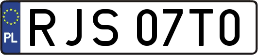 RJS07T0