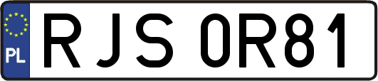 RJS0R81