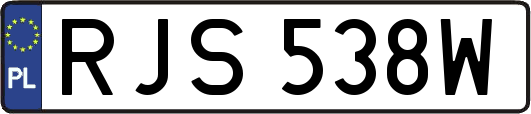 RJS538W